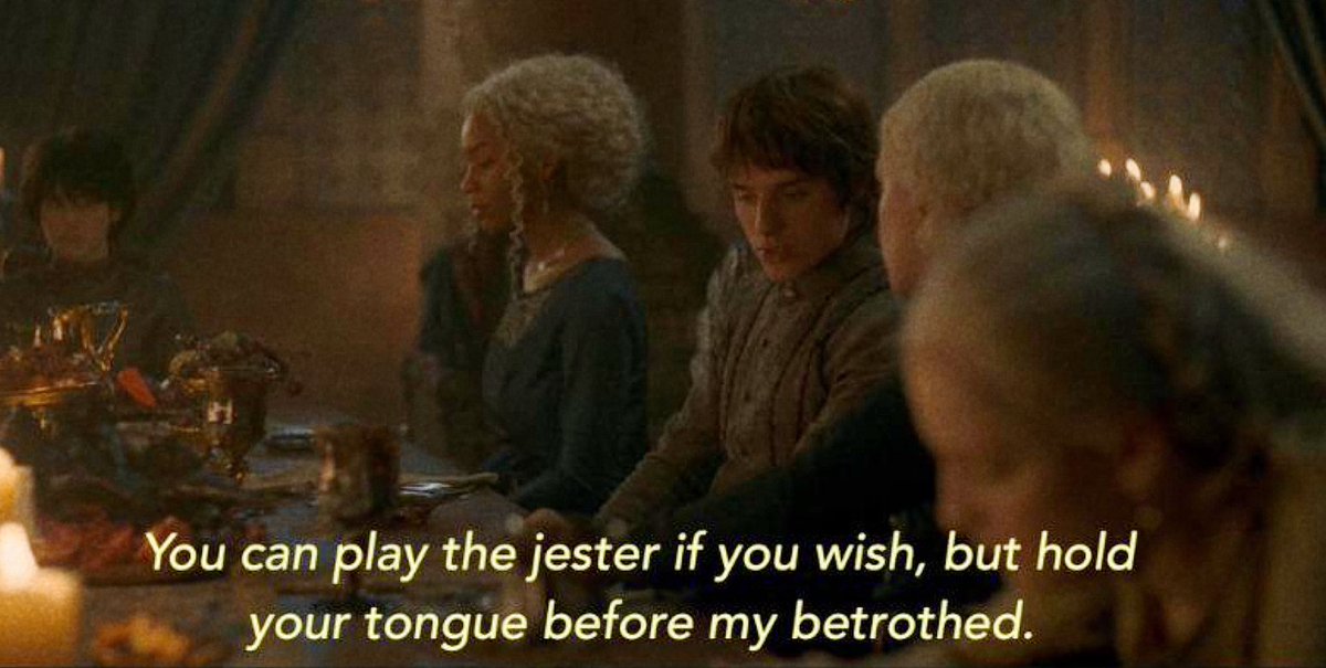 rvgsdelight's tweet image. claiming that not even jace cares about baela is crazy when she’s one of the very few people he cares about and protects the most, I’m sensing some racist undertones here but #OK