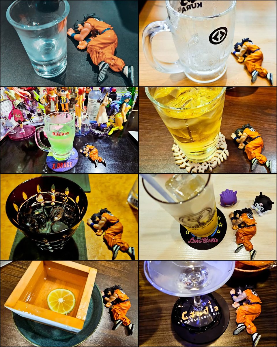 <a href="/hogeyamahogator/">ジョウト地方のトレーナー</a> Well, it's not a stuffed animal, but I like to take my Yamcha figure everywhere. (Mostly when drinking alcohol, because I will look like Yamcha after drinking too much, lol.)