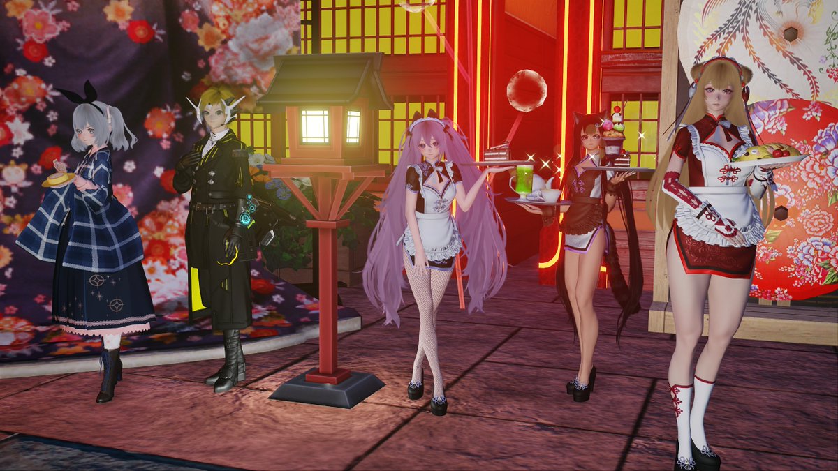 hyattkaB's tweet photo. （C）SEGA          
#百華美人 
#PSO2_NGS 
#PSO2NGS_SS https://t.co/2UY7FjHmZM