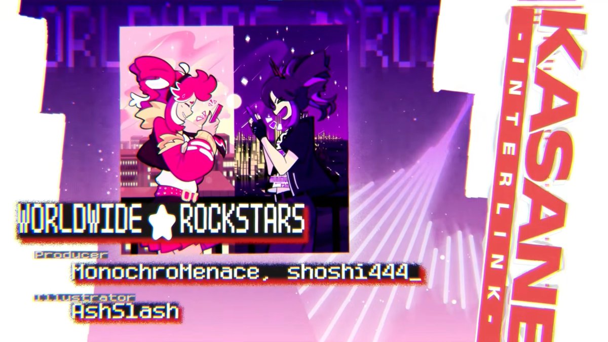 NOT DONE YET!

SO excited that this is finally announced, its been an joy getting to do artwork for both of these songs!

Please check out the trailer if you'd like to listen to snippets of WORLDWIDE ROCKSTARS &amp; WHODUNIT, along with ones for other songs featured in the album!!!!