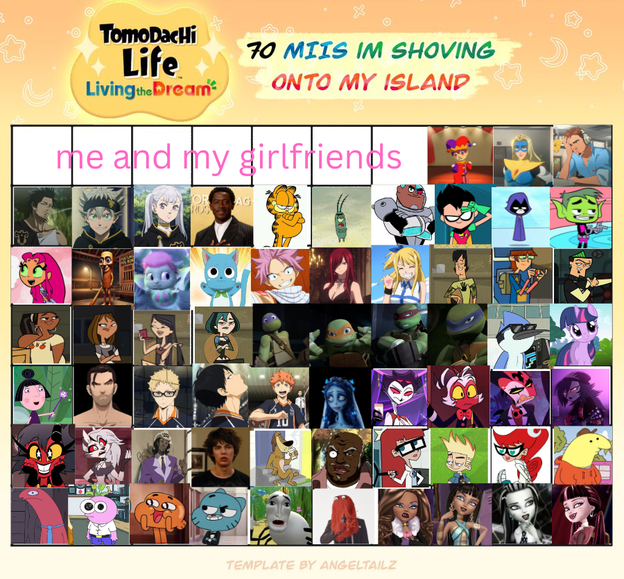 Purplest_Person's tweet photo. It took so long to narrow it down. And I didn't leave space for babies😿 #tomodachilife #tomodachilifelivingthedream https://t.co/02ex9PvaJJ
