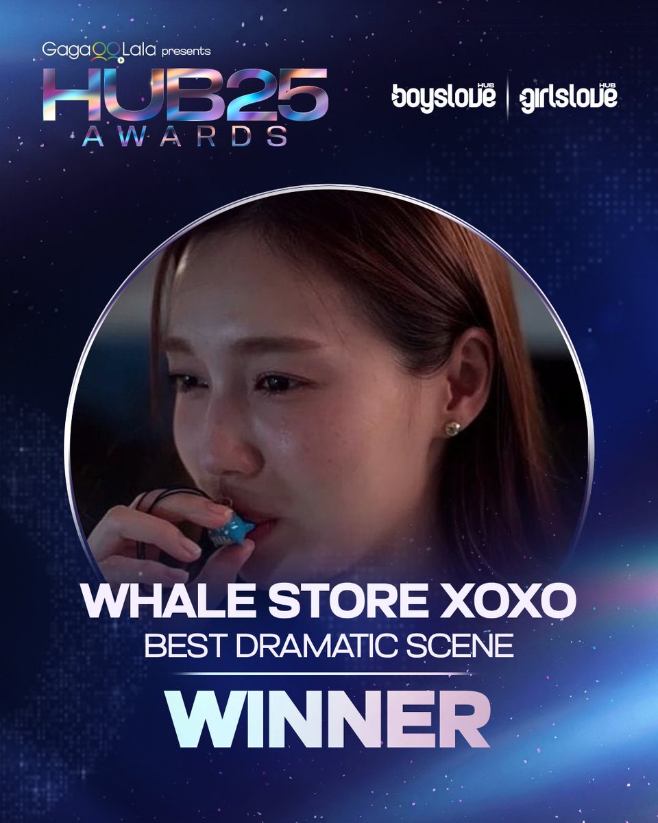 ⟨#HUBAwards2025⟩ MELHOR CENA DRAMÁTICA | BEST DRAMATIC SCENE:

🏆 • Whale Store Xoxo

#WhaleStorexoxo <a href="/panlyyy/">Milk (มิ้ลค์)</a> <a href="/loverrukk/">เลิฟรัก</a> <a href="/WhaleStorexoxo/">คุณวาฬร้านชำ Whale Store XOXO</a> <a href="/GMMTV/">GMMTV</a>