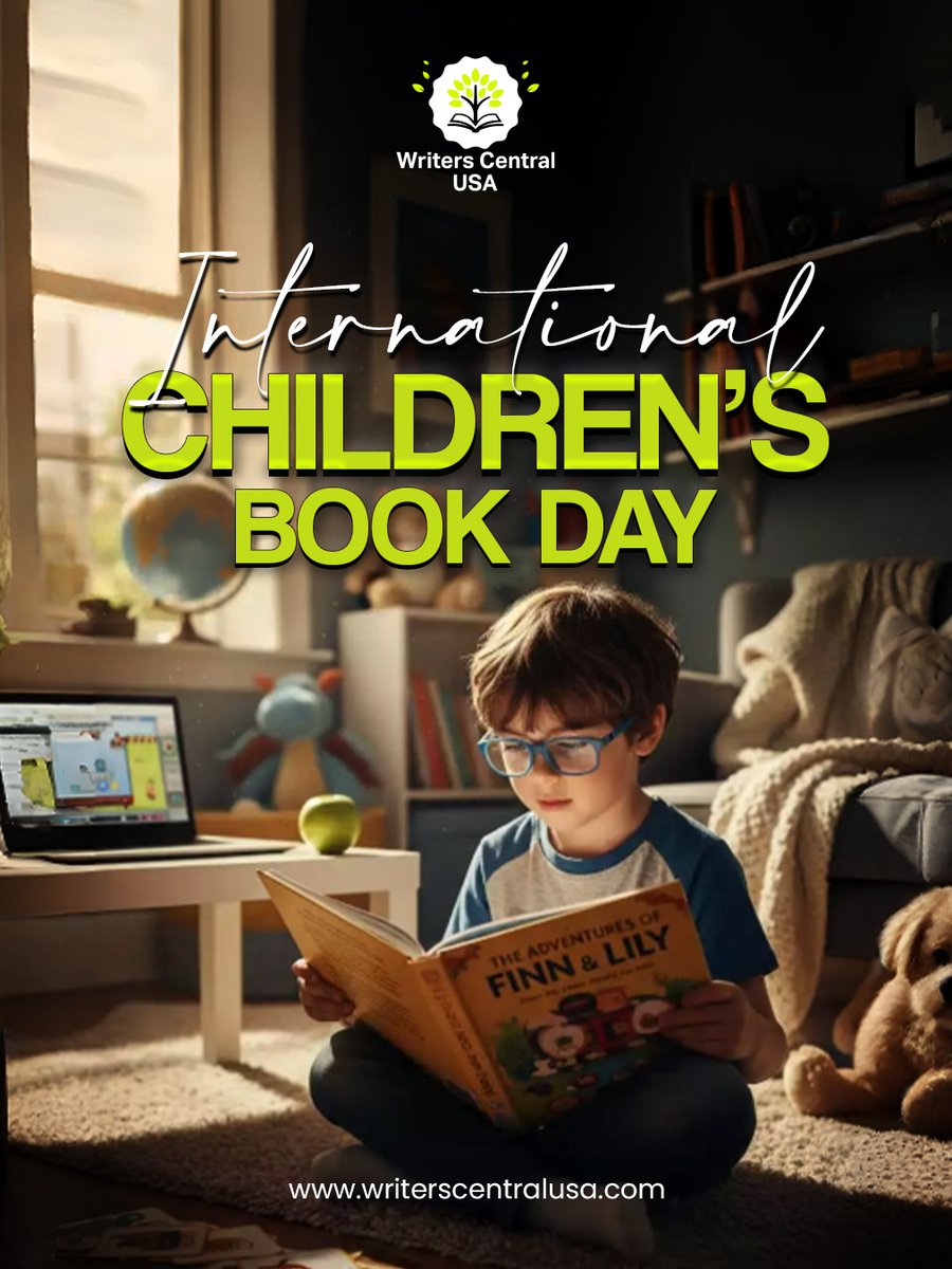 writerscentral_'s tweet photo. Happy International Children’s Book Day!

Every page a child reads builds imagination, curiosity, and a love for learning that lasts a lifetime.

https://t.co/mFehjSa6sW

#InternationalChildrensBookDay #KidsReading #Storytime #Imagination #ReadingMatters #WritersCentralUSA https://t.co/FwJ1MoPU6Q