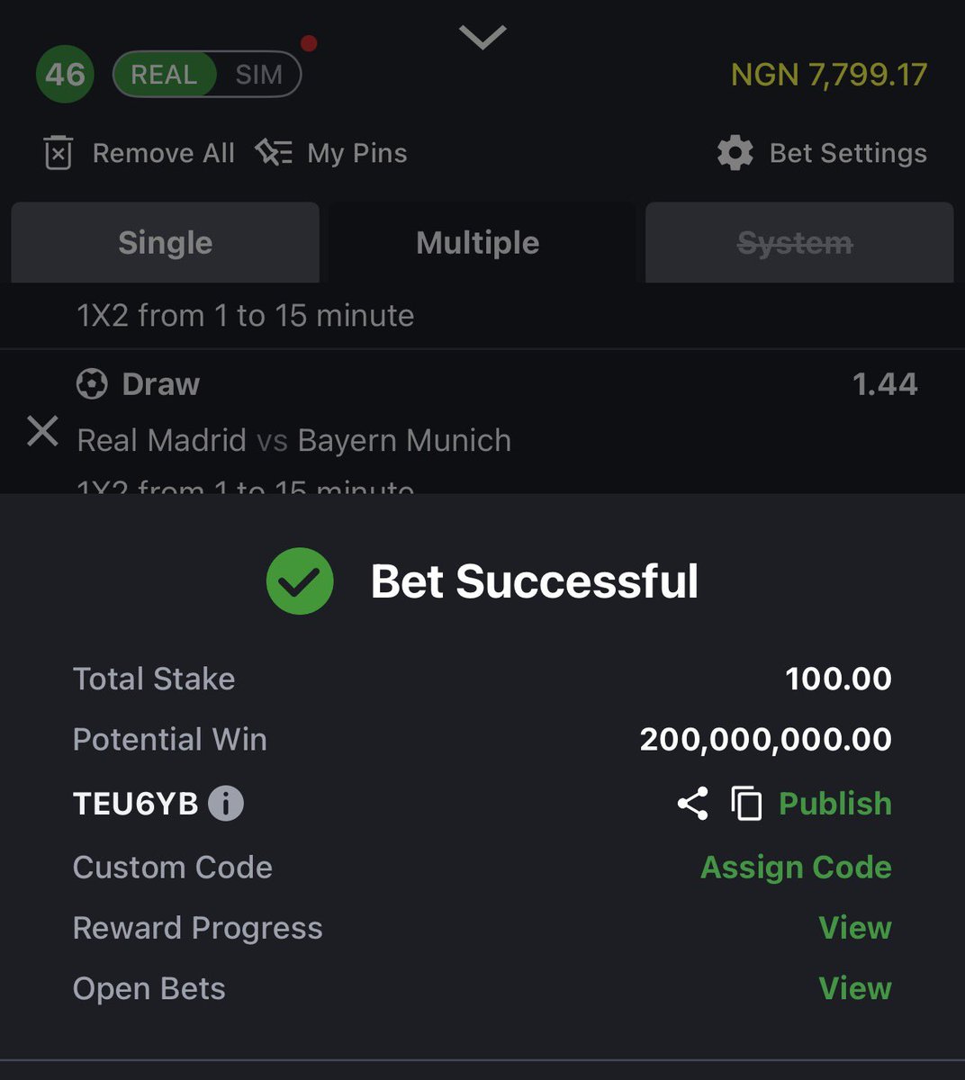 Dual Bet Zone ⛩ tweet media