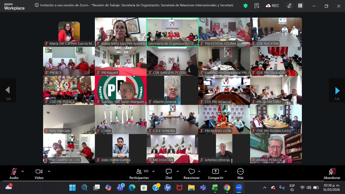 Secretaría de Acción Electoral del CEN del PRI tweet media