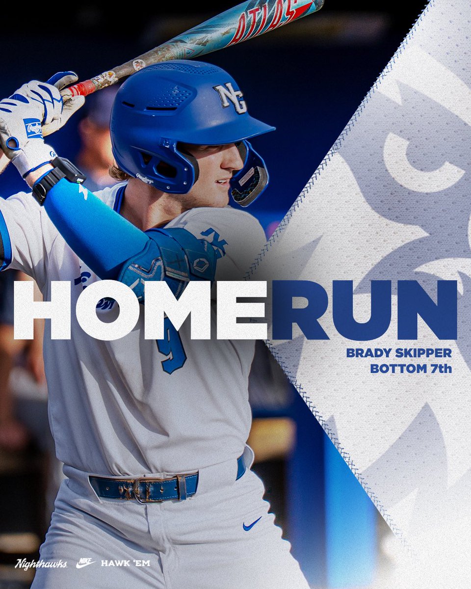 UNGBaseball's tweet photo. SKIP HOMERRRRRRR ‼️‼️‼️ https://t.co/wKAOsg0237