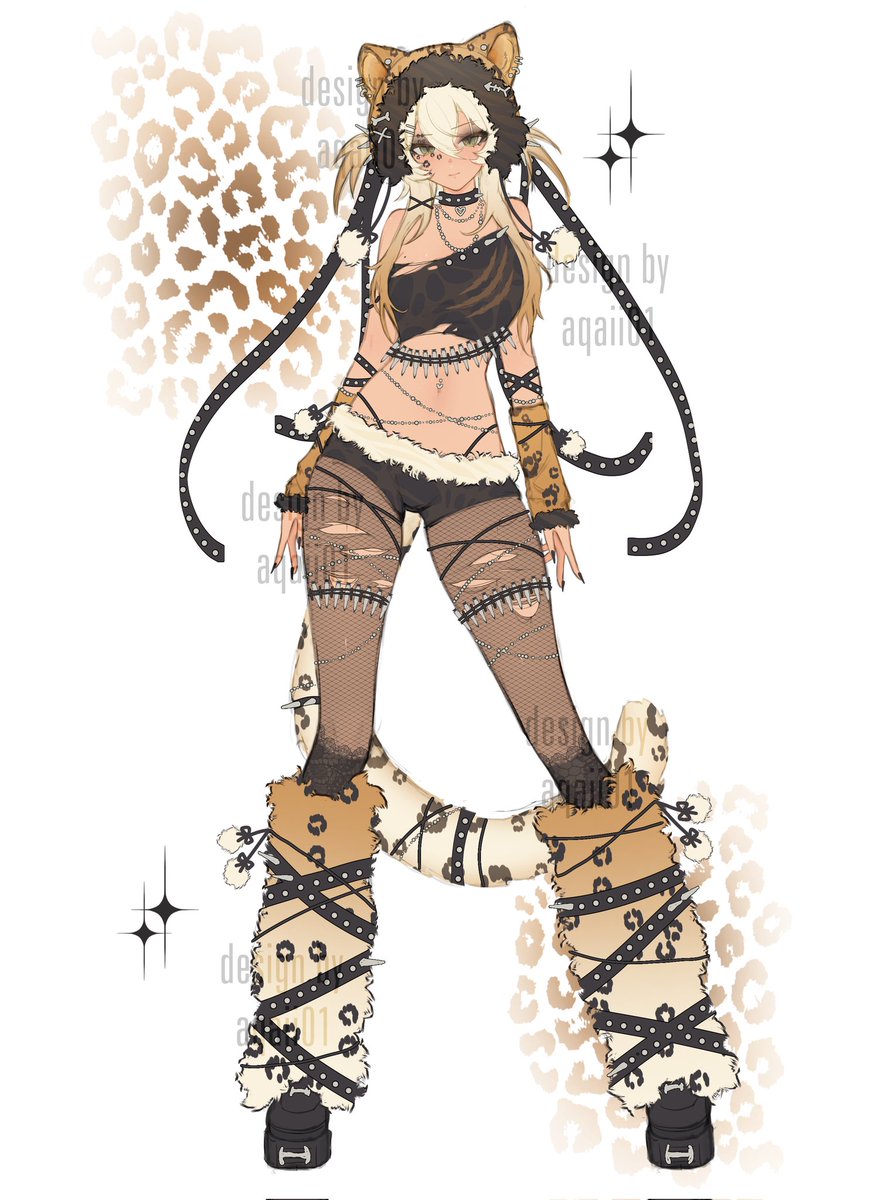 AqaiI01's tweet photo. Set price adoptables!
Snake girl &amp; Leopard girl 

✦ Price for each: $150
commercial rights included and character design

You can grab their on my ko-fi shop 🩷
Link in the comments!

#adoptable #characterdesign https://t.co/9U7jnebKbp