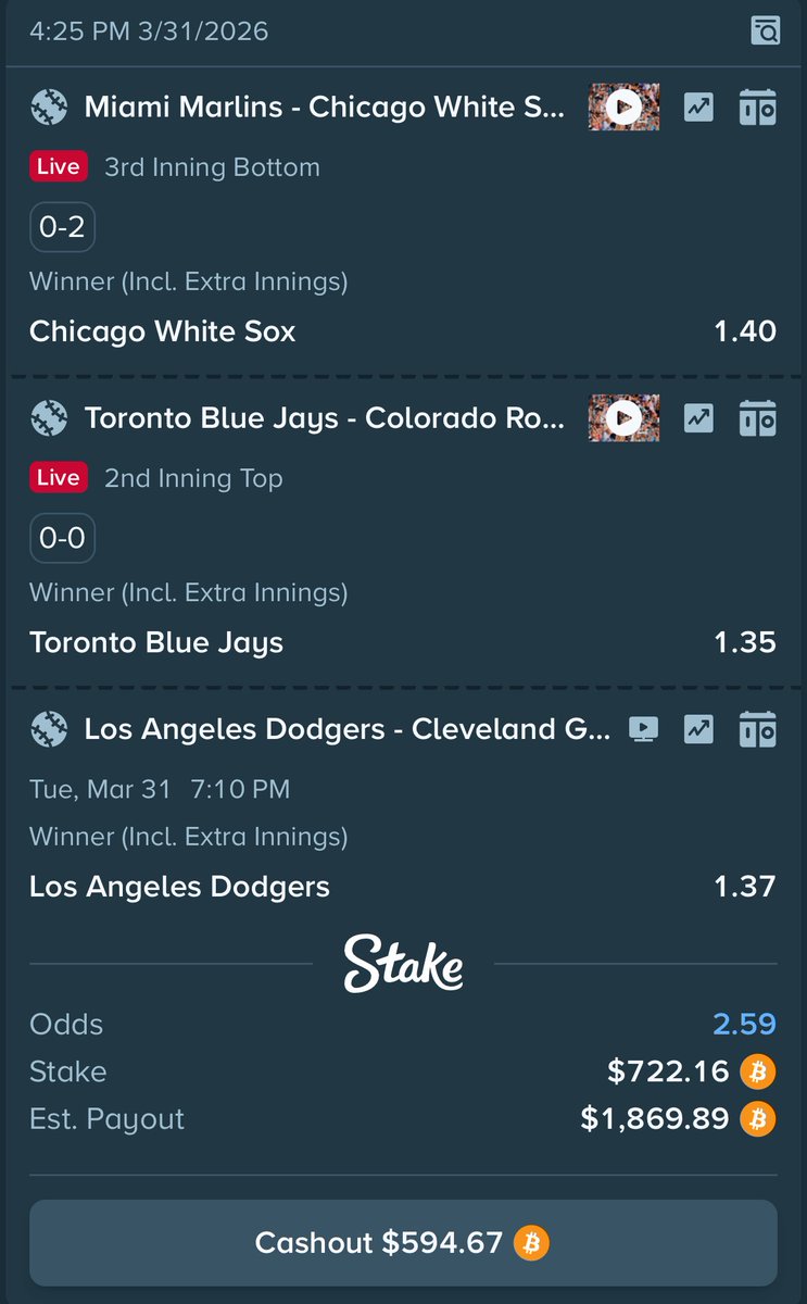 RannyD_f's tweet photo. ✅White sox × Blues jays × Dodgers https://t.co/13JnAuRq56