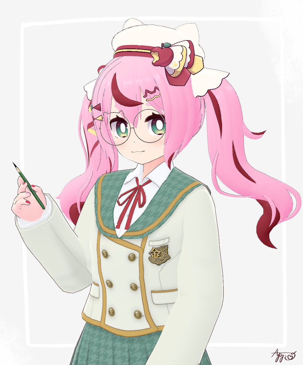 雨唯りんご🍎☔️お絵かきVtuber tweet media