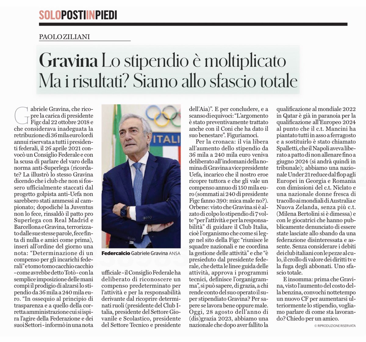 Paolo Ziliani tweet media