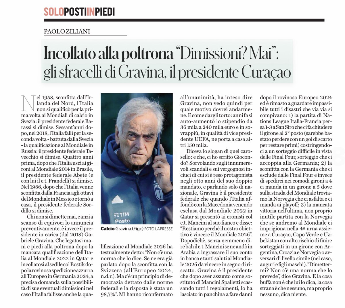 Paolo Ziliani tweet media