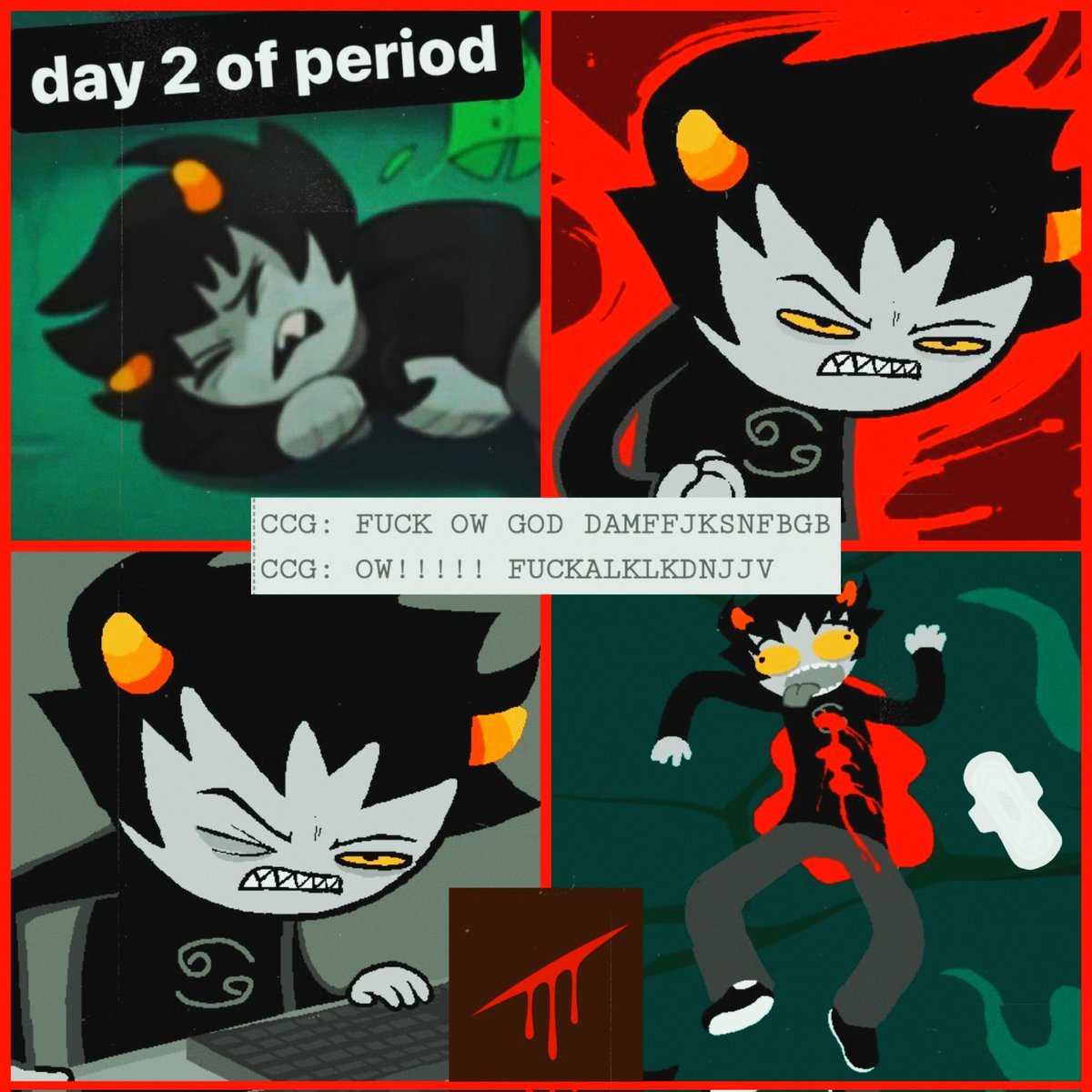 green cerise tweet media