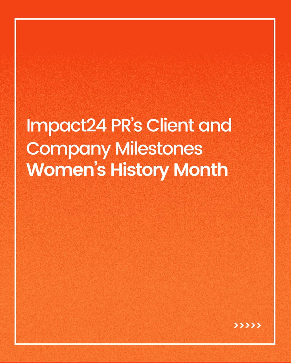 Impact24PR's tweet image. Celebrate #WomensHistoryMonth by exploring some amazing milestones from some of our clients! 

#WHM #WomenEmpowerment #Film #TV #BehindTheScenes (1/2)