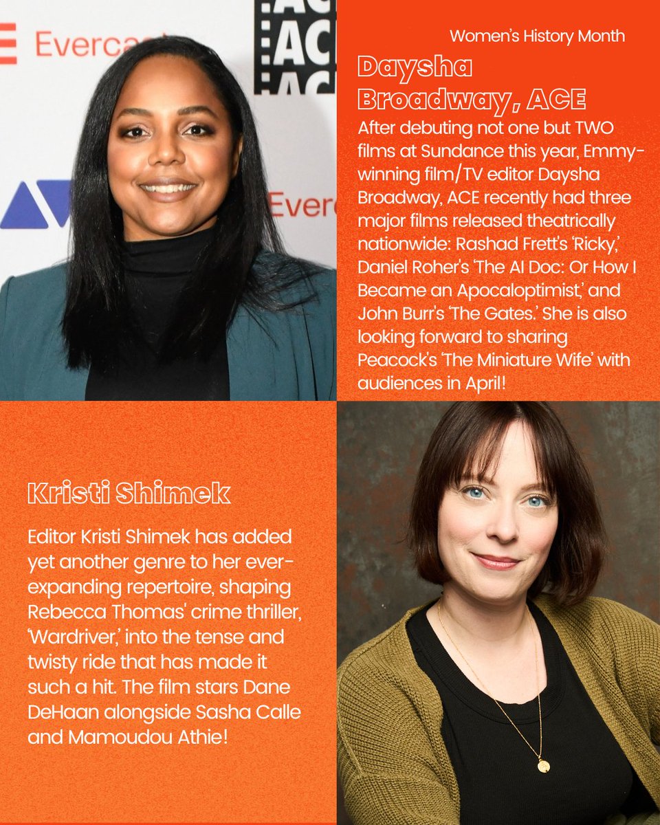 Impact24PR's tweet image. Celebrate #WomensHistoryMonth by exploring some amazing milestones from some of our clients! 

#WHM #WomenEmpowerment #Film #TV #BehindTheScenes (1/2)