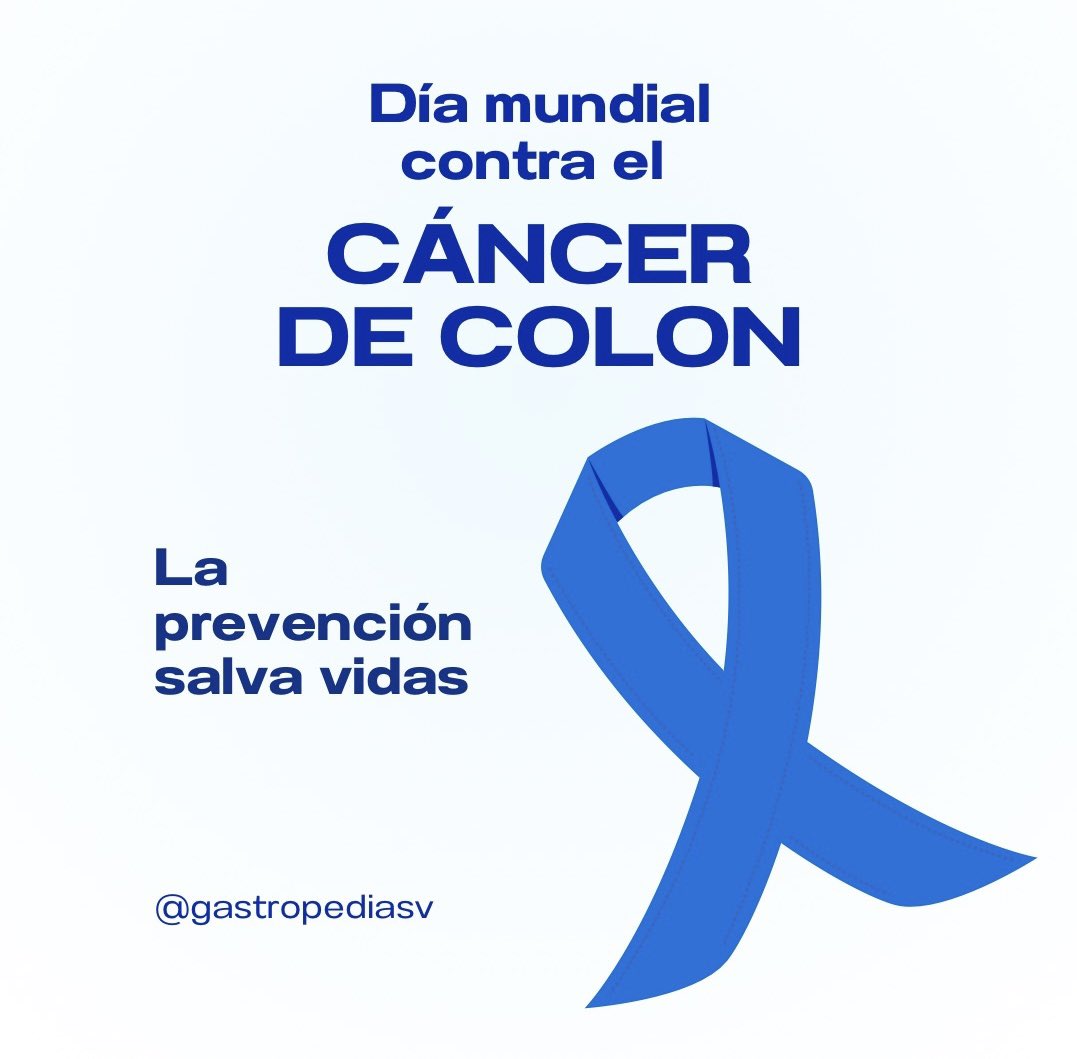 GastropediaSv's tweet photo. Pasos para prevenir el cáncer colorrectal
✅Mejorá tus hábitos
✅Conocé tu riesgo
✅Consultá con el especialista
El cáncer colorrectal se puede prevenir y se cura en más del 90% de los casos si se detecta a tiempo.

Prevención es la solución Chequéate

#diamundialdelcancerdecolon https://t.co/9iKhJSgx4r