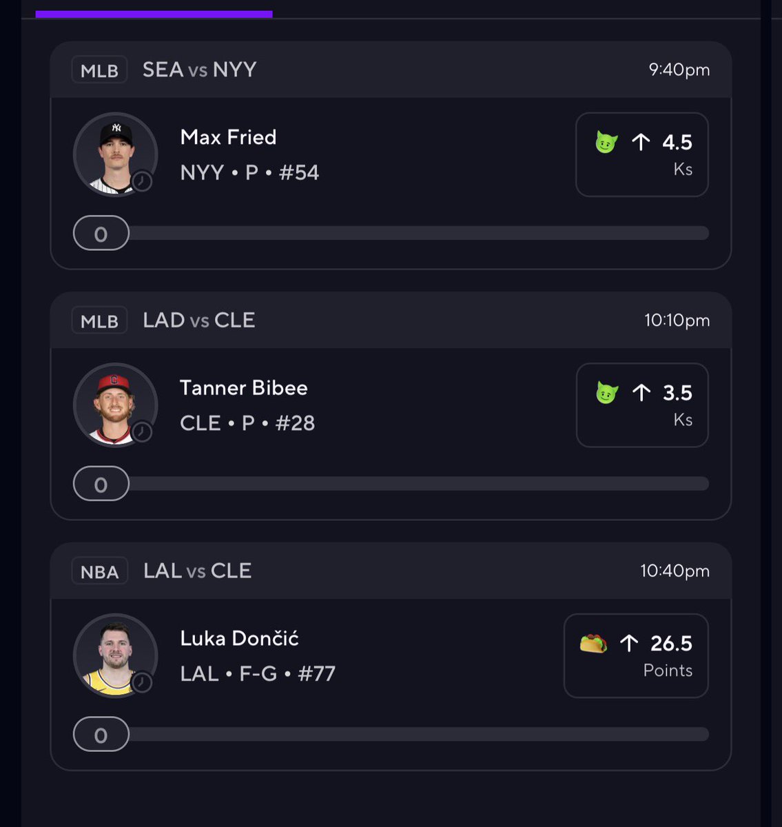 parlay_plug's tweet photo. LUKA 🌮 COLLAB w/ @Thecoachcapper
FRIED/BIBEE GO CASH US OUT✅
LOCK THIS PLAY IN🔥
#Gambling #GamblingTwiiter #NBA #MLB #PrizePicks #PlayerPropBets #DailyFantasy https://t.co/9t4OcLDTIt