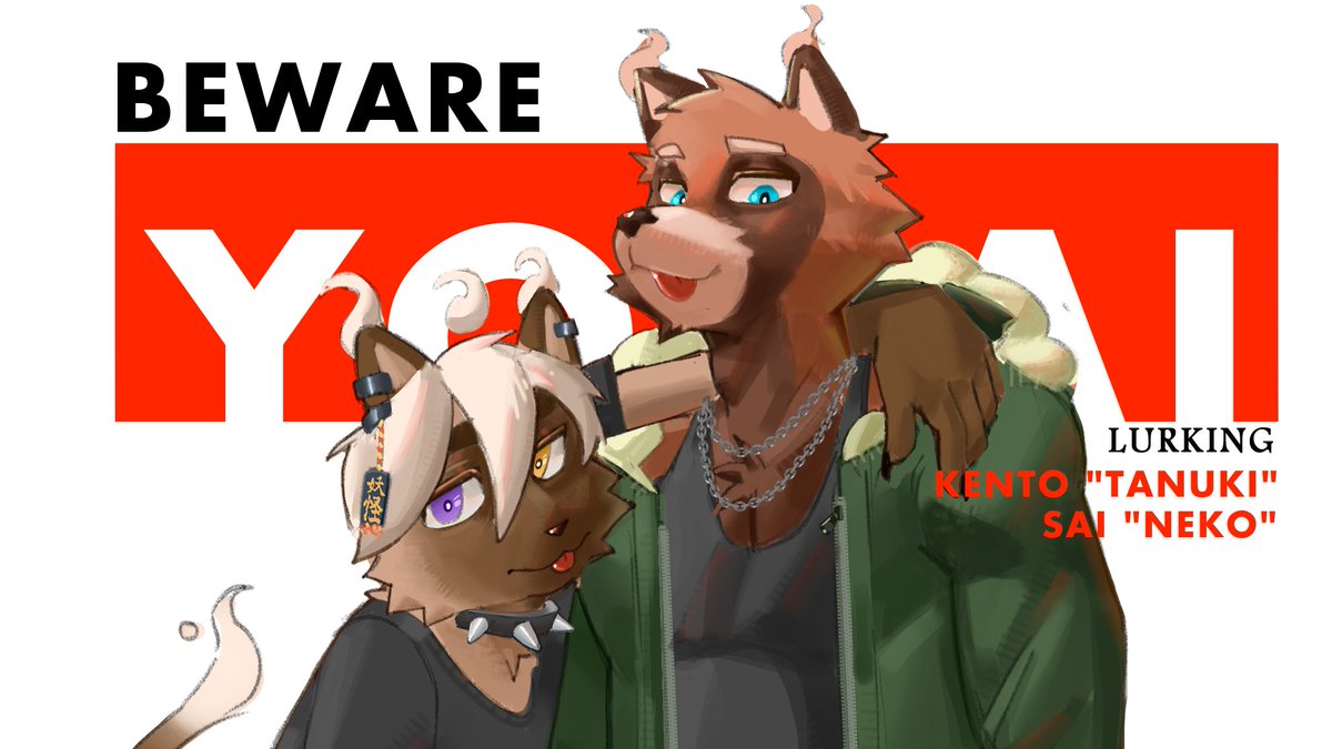 yokai_sai's tweet photo. love how I rendered their faces... https://t.co/gOlhAVTTbx