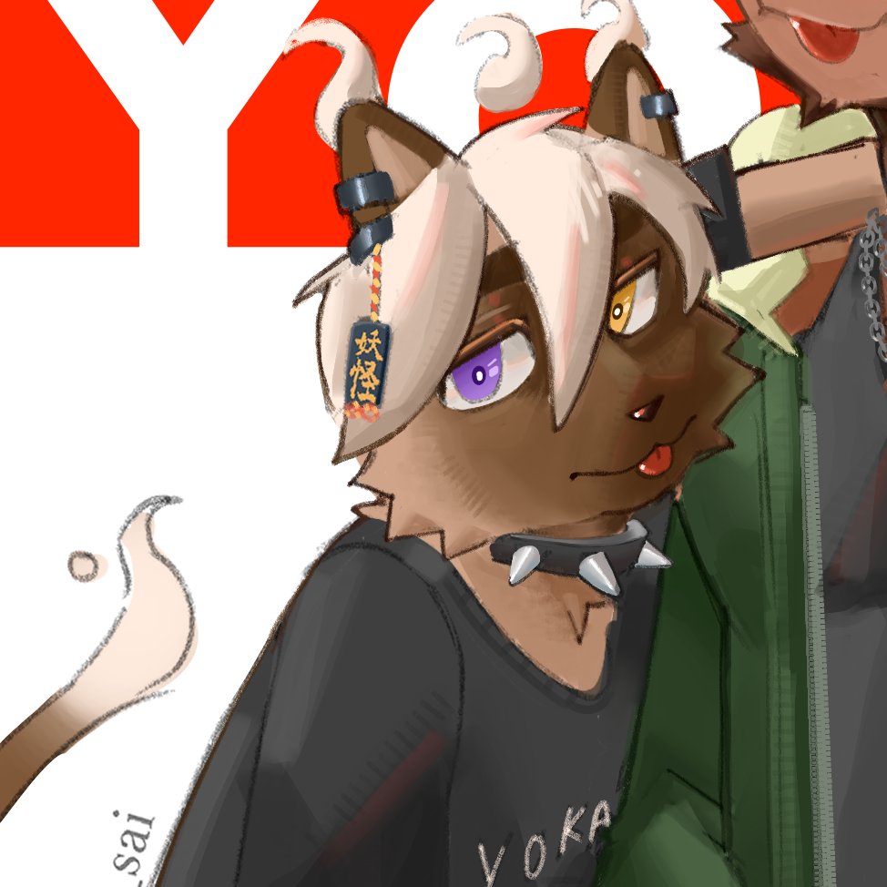 yokai_sai's tweet photo. love how I rendered their faces... https://t.co/gOlhAVTTbx