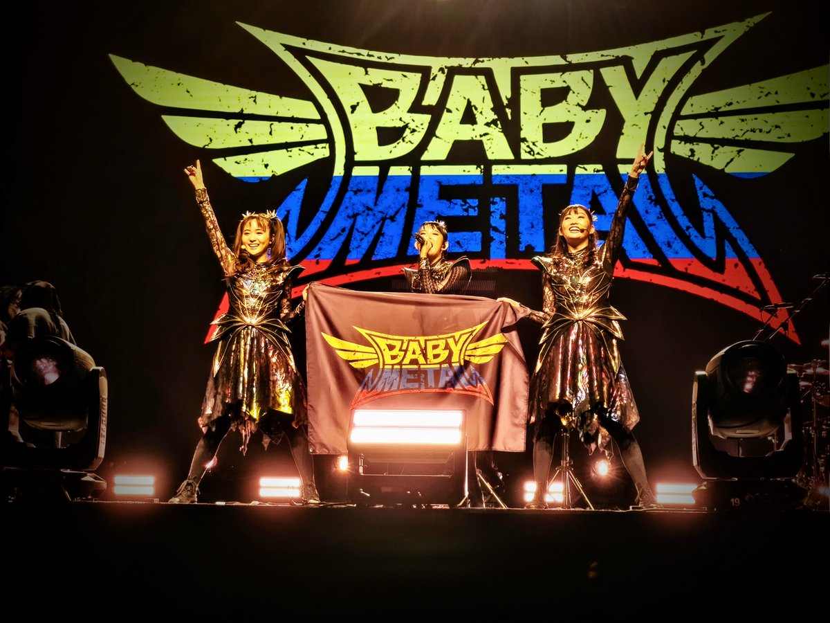 babymetaltube's tweet photo. BABYMETAL announcing a LATAM tour… and Colombia is still not on the map 😶🇨🇴Come on @BABYMETAL_JAPAN , we have the fans, we have the energy… we can fill an arena, no problem 👀🔥We’re right here waiting. 🦊🖤
#COLOMBIAWANTSBABYMETALAGAIN https://t.co/9IKM39UTIZ