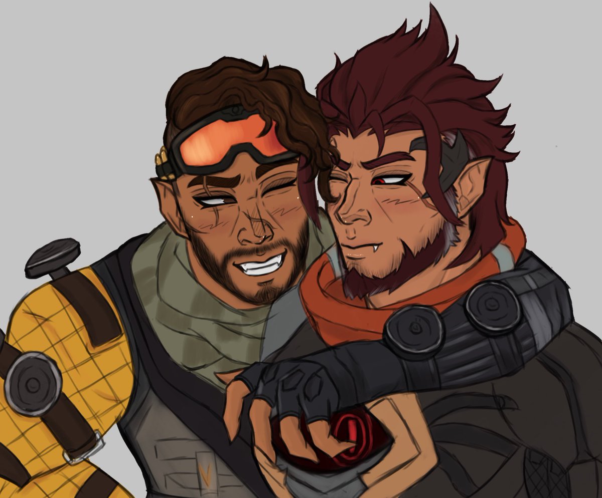 honydraws's tweet image. I keep thinking about them..
maybe a crackship?..
although they feel so similar ughh
emrage for life
#apexlegends 
#overwatchtwt 
#emreoverwatch 
#mirageapexlegends