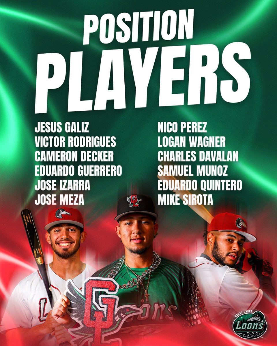 greatlakesloons's tweet photo. It's officially here! Meet your 2026 Great Lakes Loons 🤩

Press release: https://t.co/4PEdcQY6WC https://t.co/J6ryuiSbQz