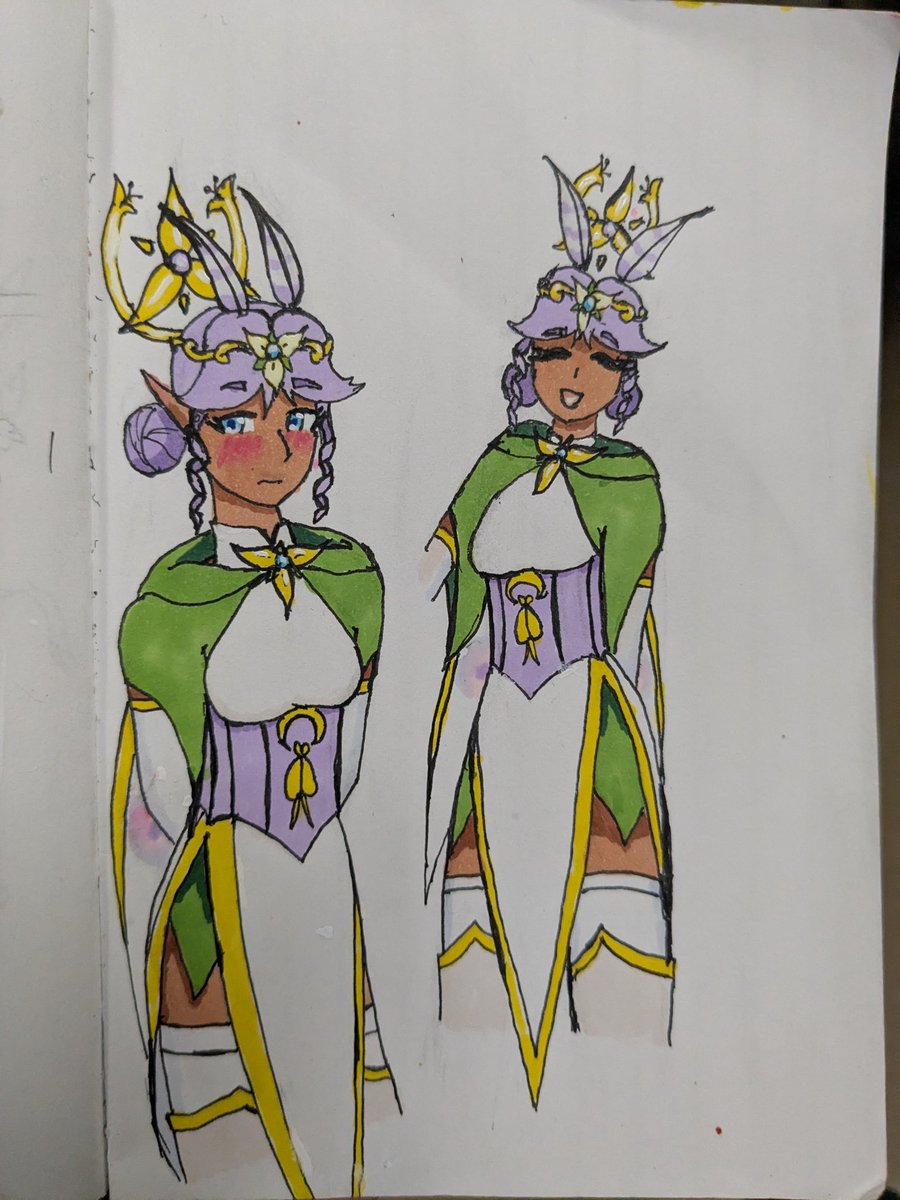 Snow_B_Turquesa's tweet photo. Happy Trans Day of visibility with
These two lovely fairies of mine uwu https://t.co/GeAm58IqW9