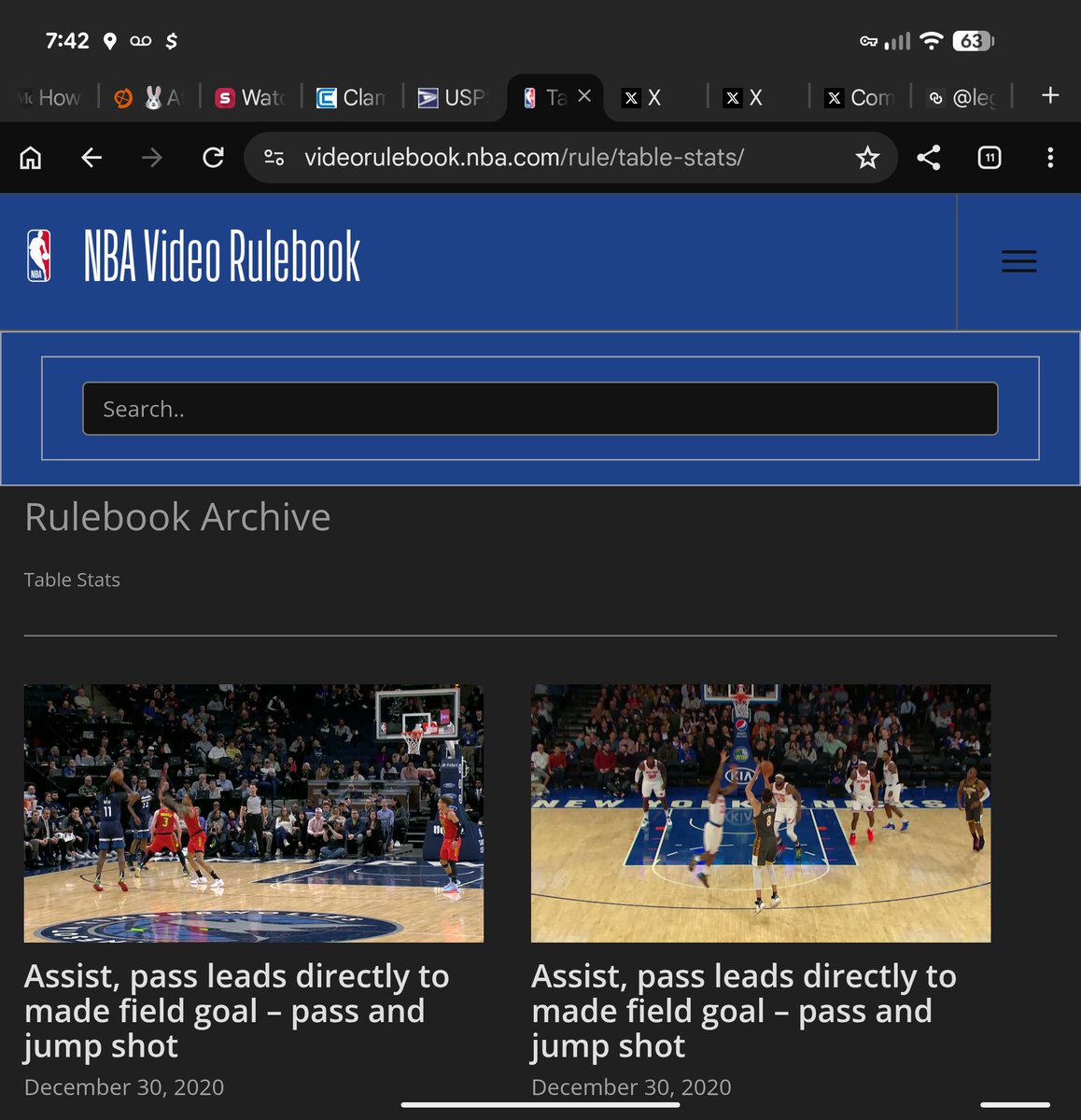 _Tim_Dunkin's tweet photo. @LegendOfWinning  What's good my G, I was able to find the assists videos on the NBA video rulebook website here's the link:
https://t.co/q4CTE6W0gk

It's under table stats in the menu if the link doesn't work for some reason https://t.co/uDYaNG9fNj