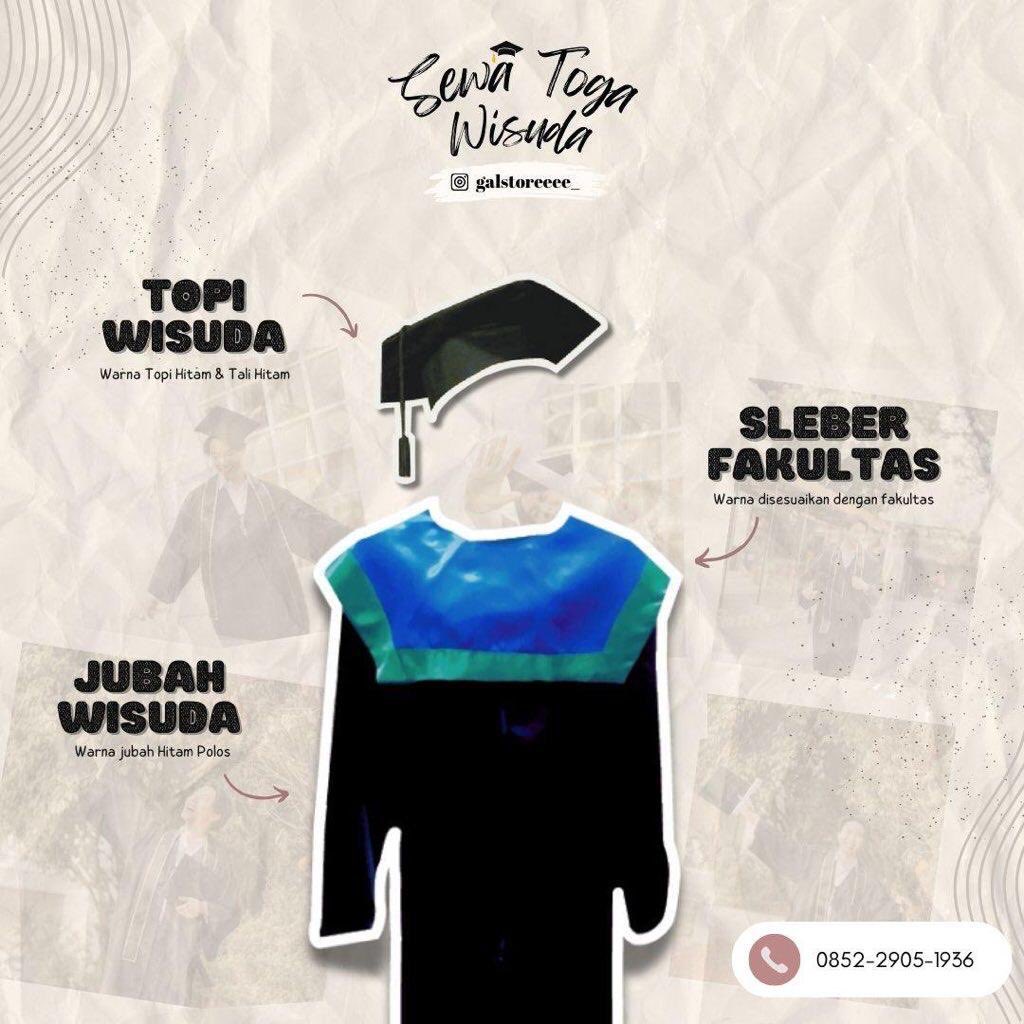 gapstore3's tweet photo. Ready sewa toga undip fakultas teknik, hukum, fsm, fk, sv dll  harga mahasiswa. 

Slowresp? Bisa langsung wa yg di profil/ iG https://t.co/zTfzXIxpX1