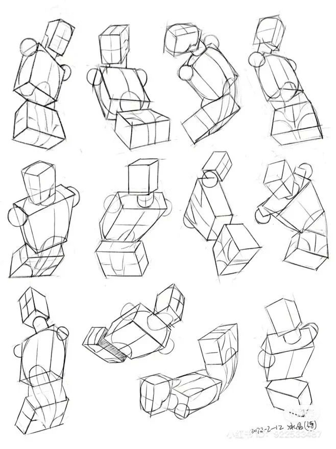 If you can pose boxes, you can pose the body 🔥 Everything starts with ...