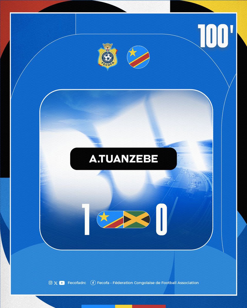 Chronikeco34789's tweet photo. #RDC: 52 ans après sa dernière participation en 1974, la République démocratique du Congo retrouve la Coupe du monde 🐆

Les Léopards valident leur qualification et écrivent une nouvelle page majeure de leur histoire . | via @Chronikeco34789 https://t.co/ztyL4Rj5Rx