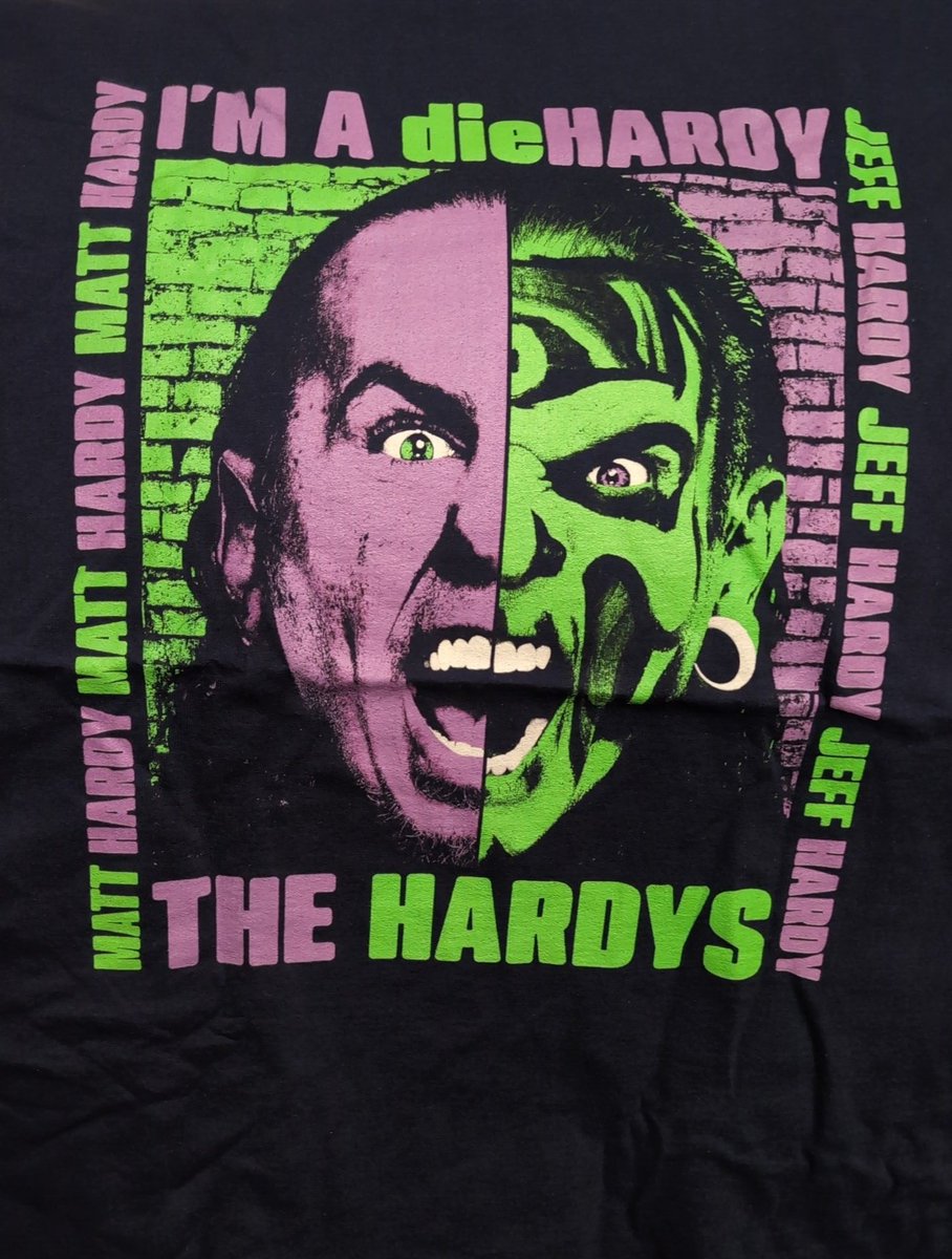 joshhenne1980's tweet photo. My newest #dieHARDY shirts to my collection! These are badass from the shop at @ThisIsTNA. Gotta represent the #GOATs @MATTHARDYBRAND and @JEFFHARDYBRAND. https://t.co/mNDWA0Me2h