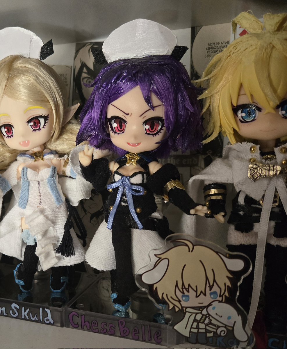 Mad666Love's tweet photo. HAPPY BIRTHDAY TO MY SILLY CUTIE BB GURL QUEEN CHESS BELLE 🥳💜🖤🤍💙✨️
#chessbelle #OwariNoSeraph #seraphoftheend #終わりのセラフ https://t.co/0KyLf3AsNw
