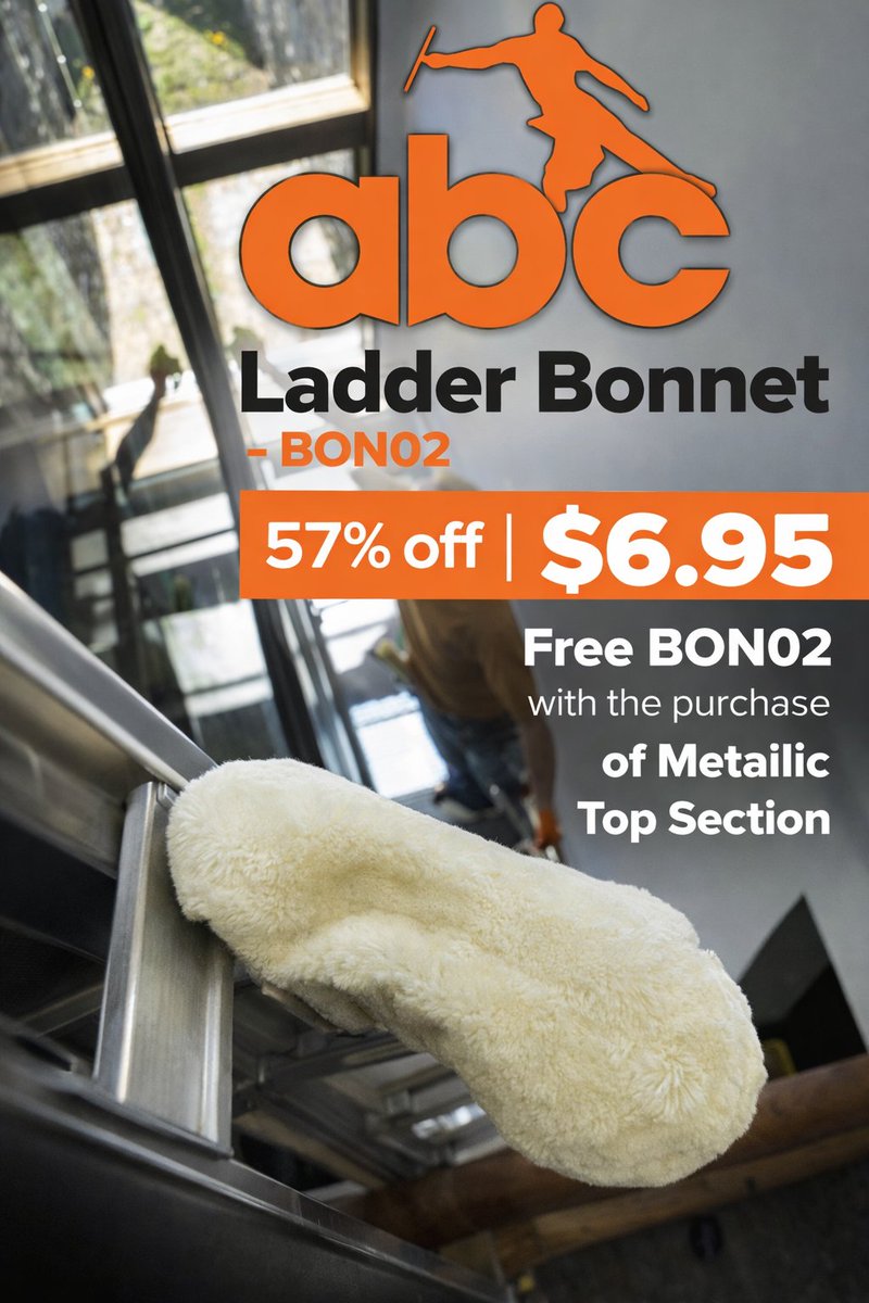 Ladder Bonet Protect your customer's property & your ladder! 🪜 The BON02 Ladder ...