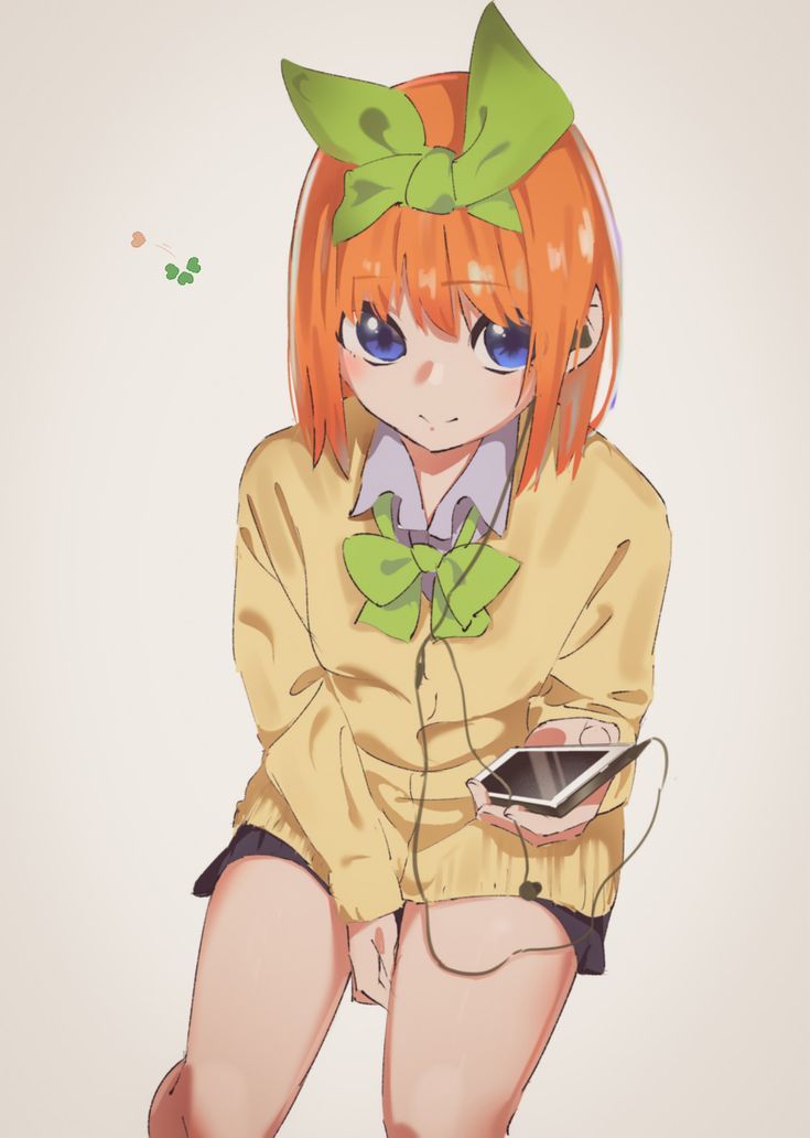 Yotsuba Nakano PNG 🍀 tweet media