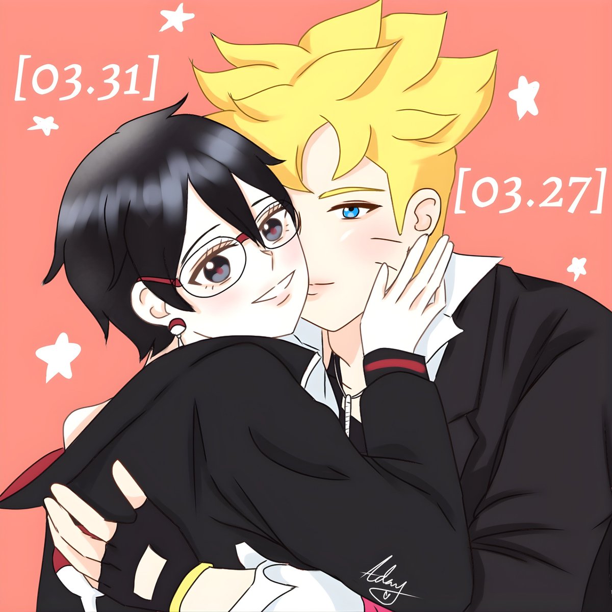 Once again, happy birthday my March couple — Boruto and Sarada 💓🔩🥗

#BoruSaraWeek2026
#うずまきボルト誕生祭2026
#うちはサラダ生誕祭2026