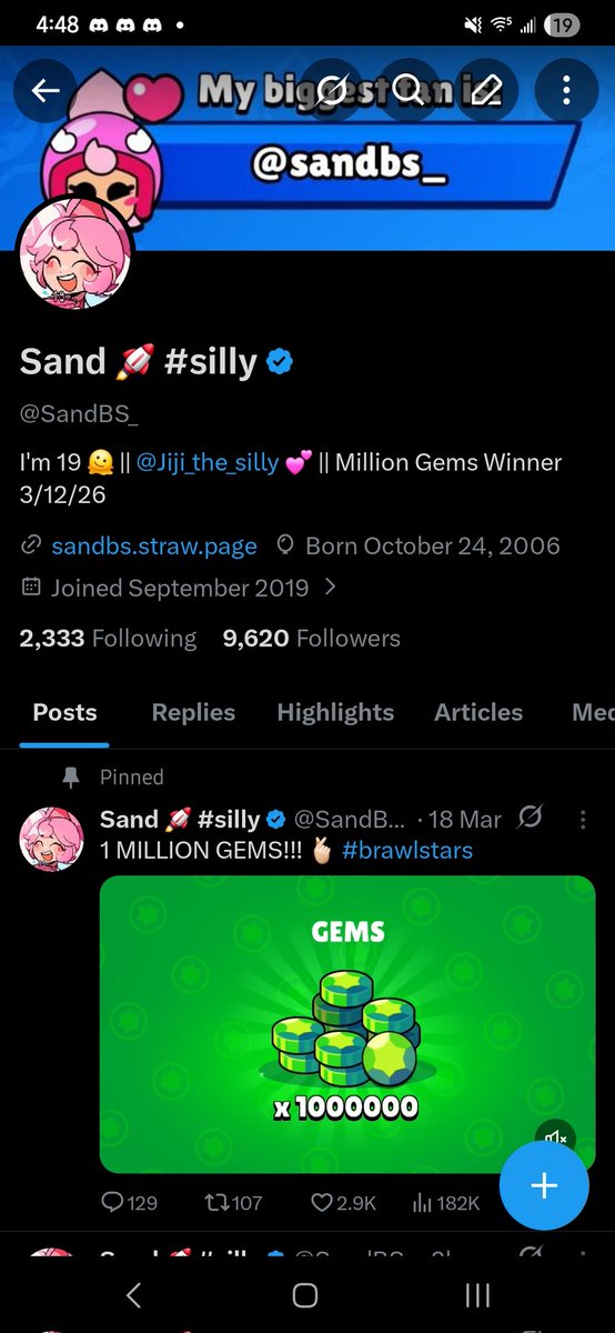 Sand 🚀 #silly tweet media