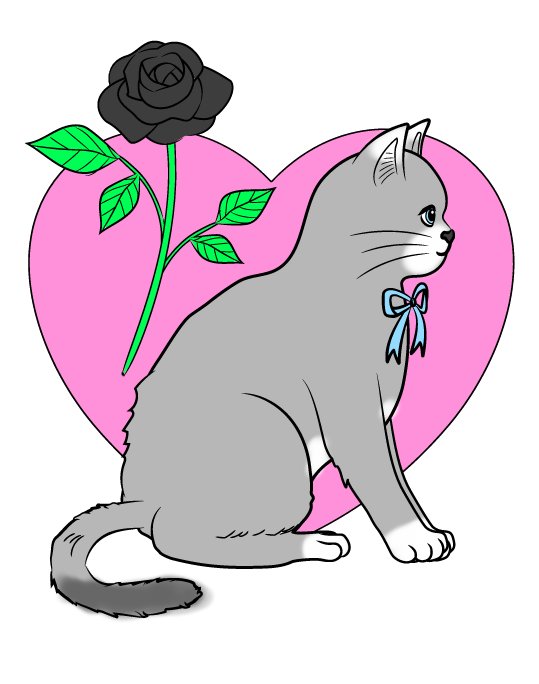 ねこです。

え？いぬじゃないのかって？

どこからどう見てもねこでしょう。
みんなしらなかったの？

みてこの麗しいシルエット。
スラッとしたしっぽ。
丸まったせなか。
とがった耳。

だれがどうみてもねこだね。

うたうねこもかわいいでしょ。
ふふふ。

1秒だけならなでていいよ。