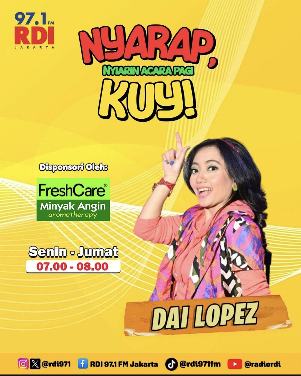 97.1 FM RADIO RDI JKT tweet media