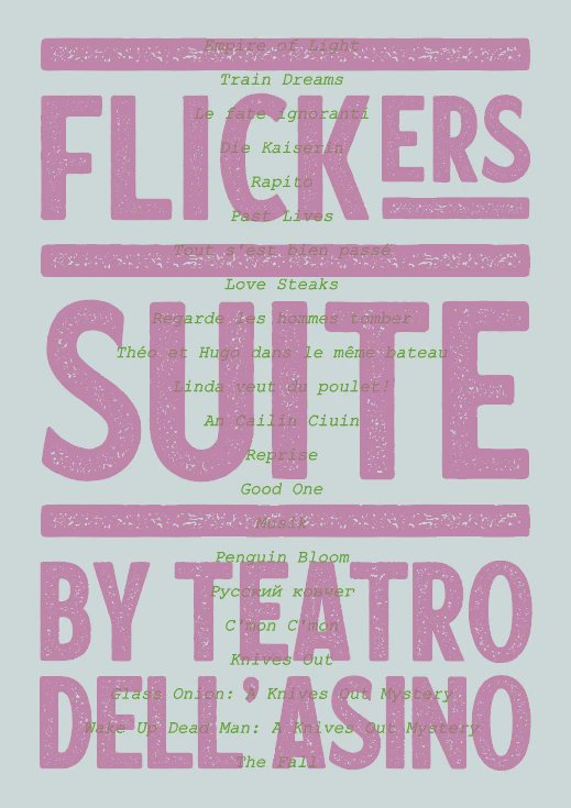 sussurro7's tweet photo. 今回の本「FLICKERS SUITE」は、映画の感想と、そこから生まれた、掌編を全部で26本、まとめたものです。
B6ｘ116ｐ

#文学フリマ東京42　で発行します
ウェブカタログリンク　（サンプルもこちらから）
https://t.co/u7F6U8gZix https://t.co/hl14jG0OL2