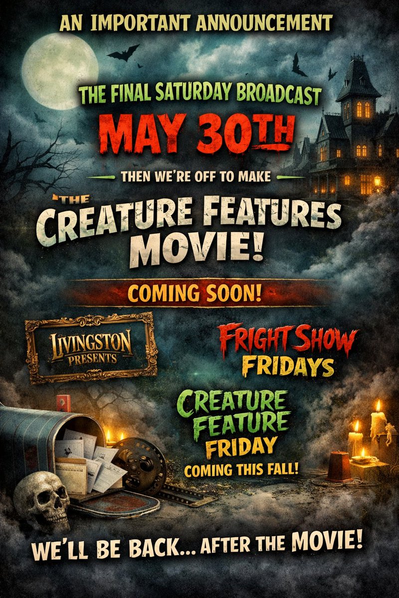 Creature Features SF tweet media