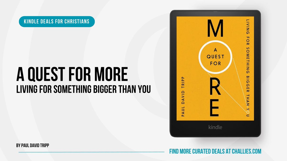 Deals Curated by Tim Challies tweet media