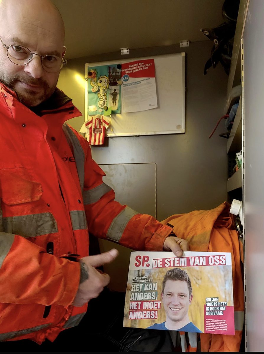 Niels van Venrooij heeft helaas moeten besluiten te stoppen als SP burgerraadslid. Bij tegenstellingen zocht hij altijd naar oplossingen. Het is jammer dat het hem niet vergund is zich verder in te zetten in de Osse raad.
Niels bedankt.