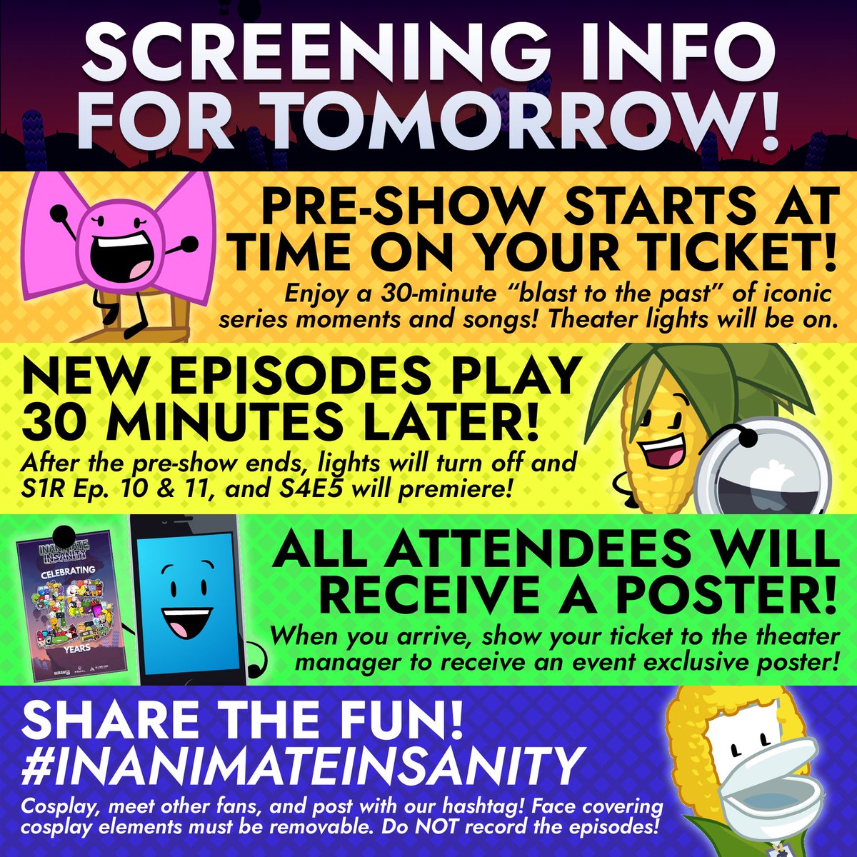 Inanimate Insanity tweet media