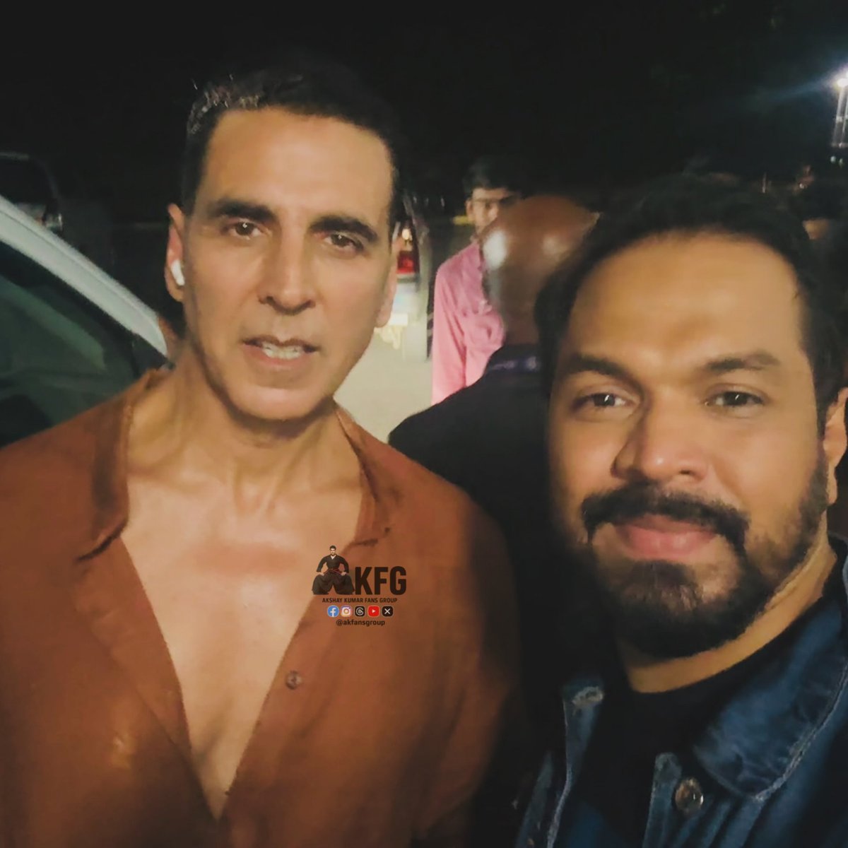 AKFansGroup's tweet image. PIC - Akshay Kumar spotted on the set of Bhooth Bangla

#AkshayKumar𓃵 #BhoothBangla