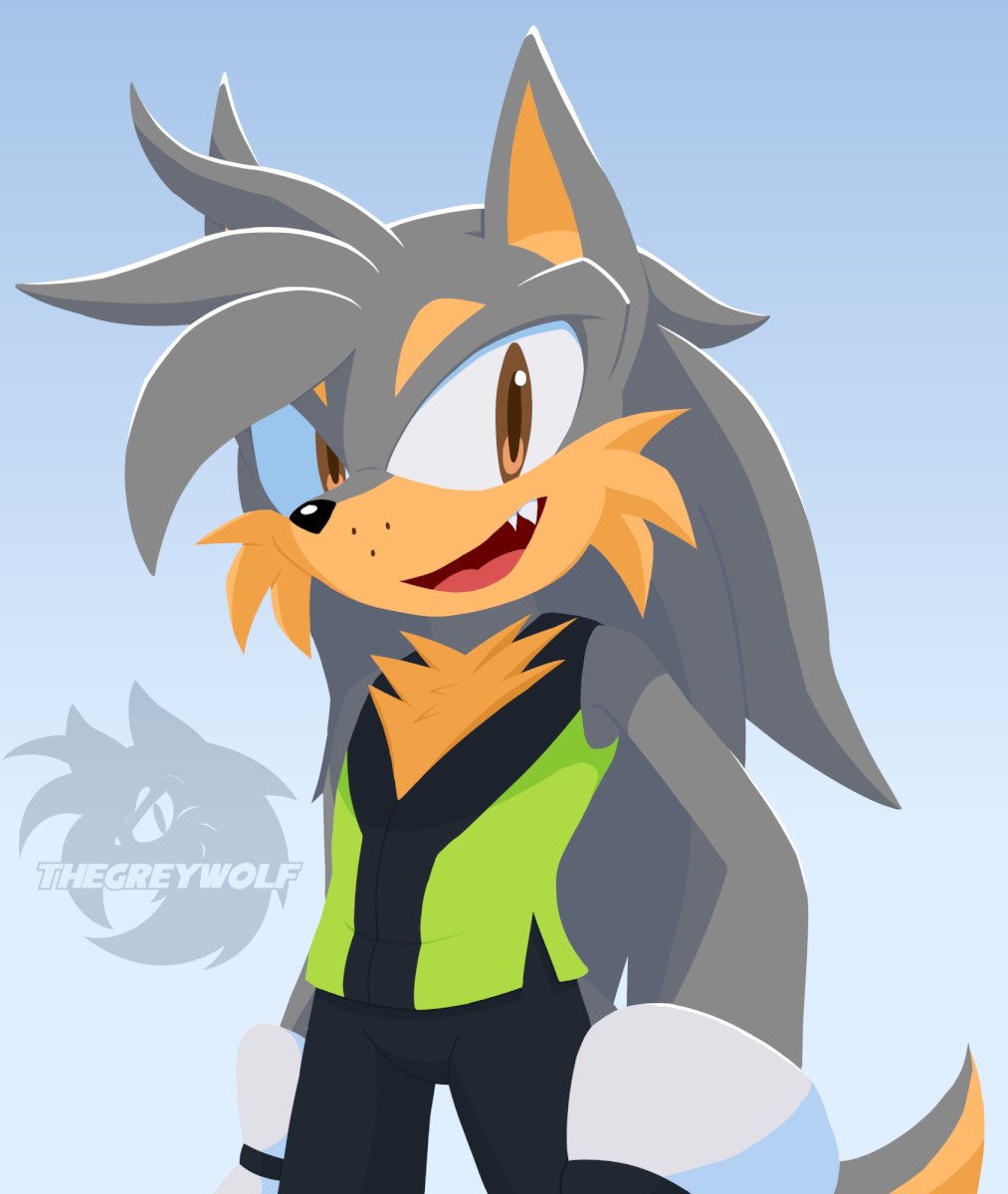 I'll probably add a background later, but I'm pretty happy with how this turned out.

#sonicoc #sonicartist