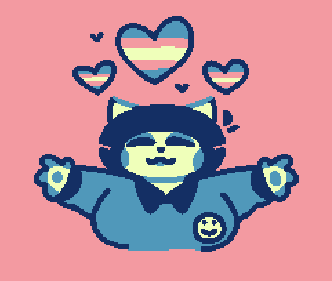 Eu queria poder escrever na língua de todos que me seguem por mais conforto, mas não consigo.. desculpe.. porem

Para todas as pessoas trans, um GIGANTESCO abraço!!
O lugar de vocês neste mundo é especial, e eu espero que a vida de vocês seja incrível e feliz
AMO VOCÊS!
💙🏳️‍⚧️