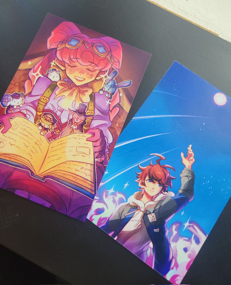 EHEHEHE... something abt seeing ur own art in physical print is so magical 😳🔥🔥