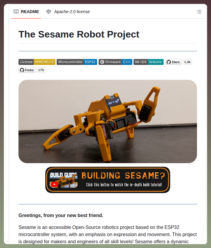 Open-source ESP32 quadruped robot

github.com/dorianborian/s…