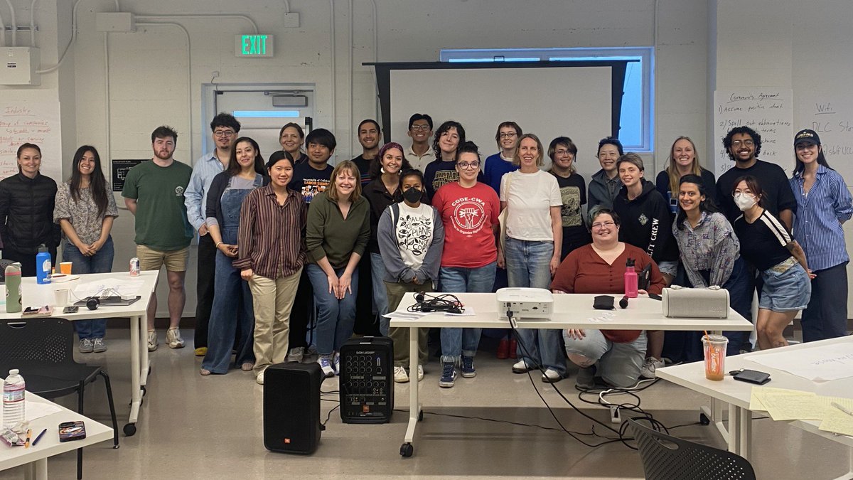 ChipCommunities's tweet photo. CCU Coalition Director Judith Barish with participants at the UCLA Industry Power Research Bootcamp following her talk, “Chips Ahoy! Challenging the U.S. Semiconductor Industry.”  

Thank you @uclairle for the invitation and thoughtful conversation! https://t.co/EcfOOtlKfr