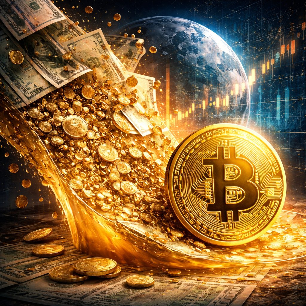 Kenichi_Y's tweet photo. あなたが #Bitcoin を必要としないと思っている間も、世界はあなたが資産とする法定通貨の価値を希釈し続けている。 https://t.co/SJstvgoEXJ